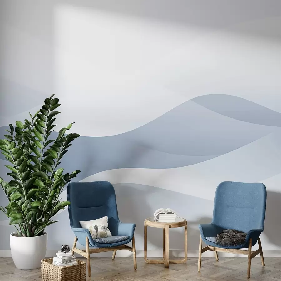 murales de pared Ondas abstractas w04288