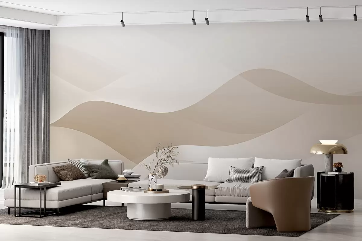murales de pared Ondas abstractas w04288v2