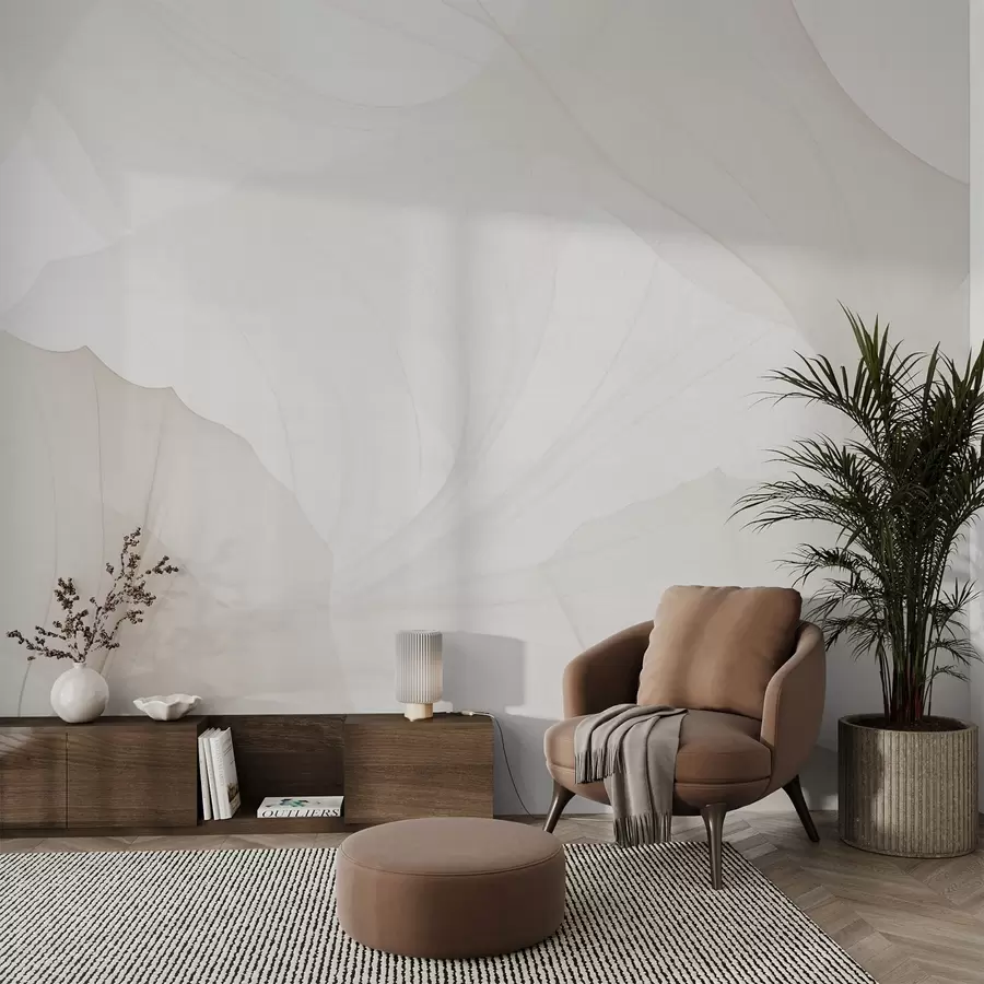 murales de pared Pétalos transparentes w04290