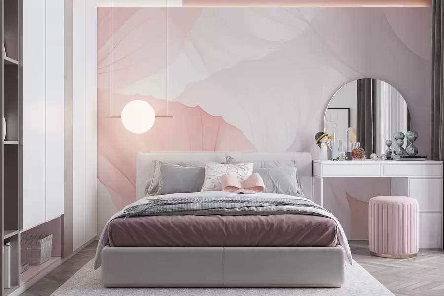 murales de pared Pétalos transparentes w04290v1