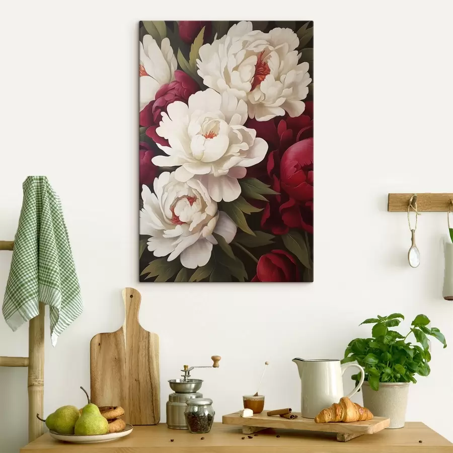 murales de pared Peonías s45221