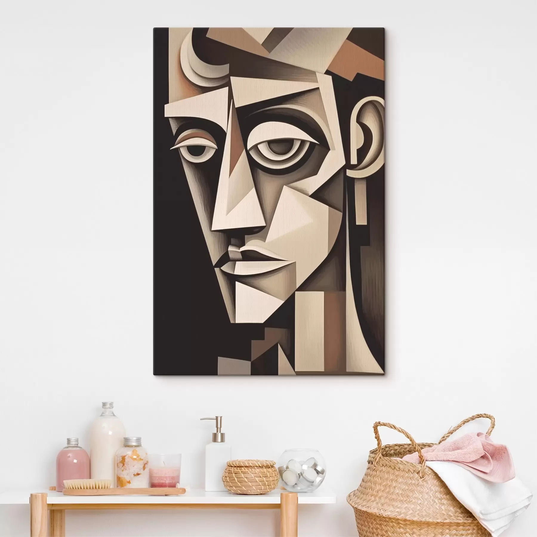 murales de pared Aspecto cubista s45231