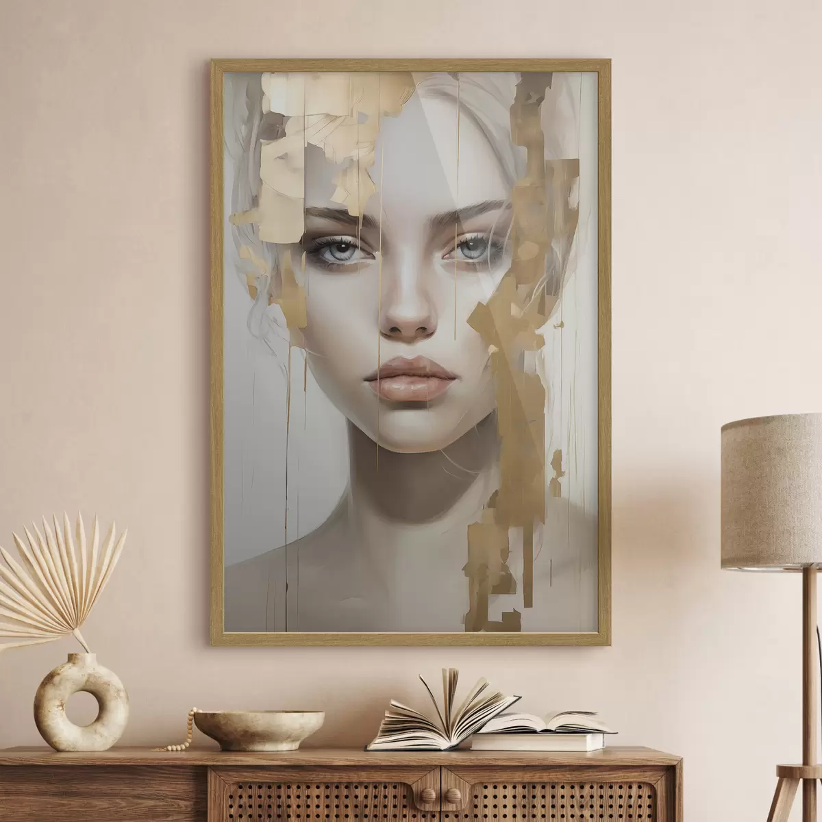 Poster Retrato abstracto f45215