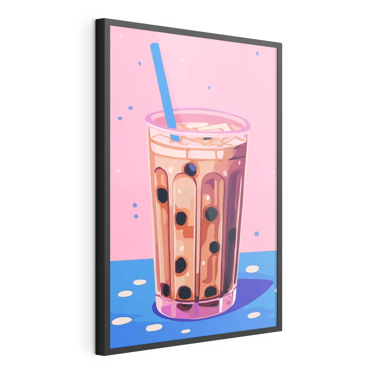 Poster Vasos con té de burbujas f45217