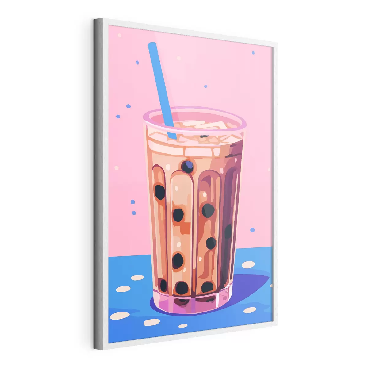 Poster Vasos con té de burbujas f45217