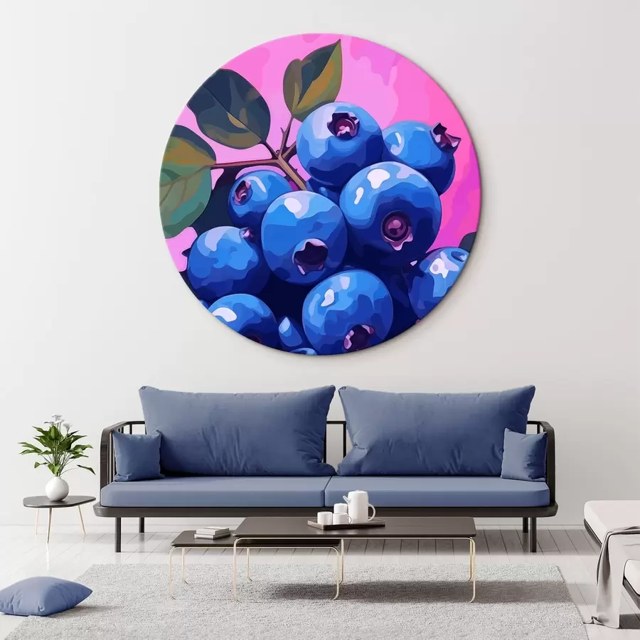 murales de pared Jugosos arándanos r45223