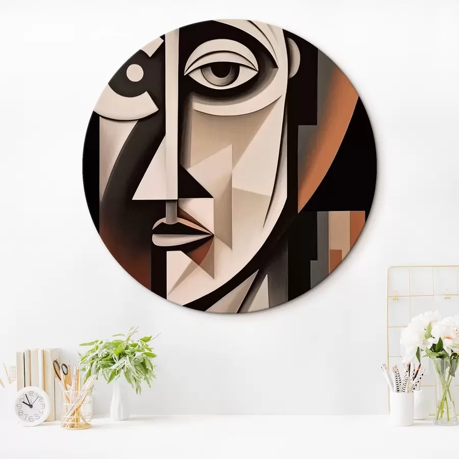 murales de pared Aspecto cubista r45227