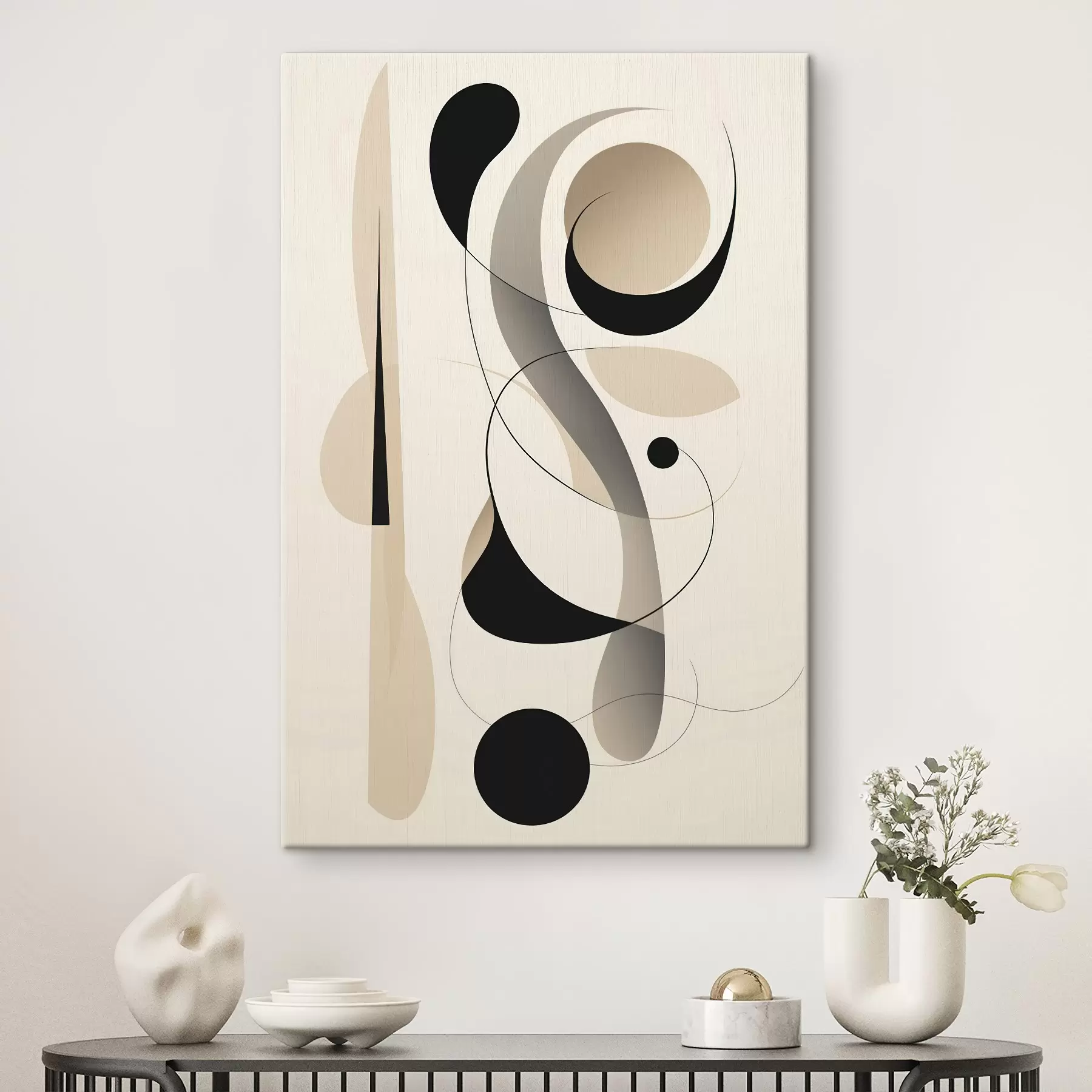 murales de pared Composición geométrica minimalista s45198