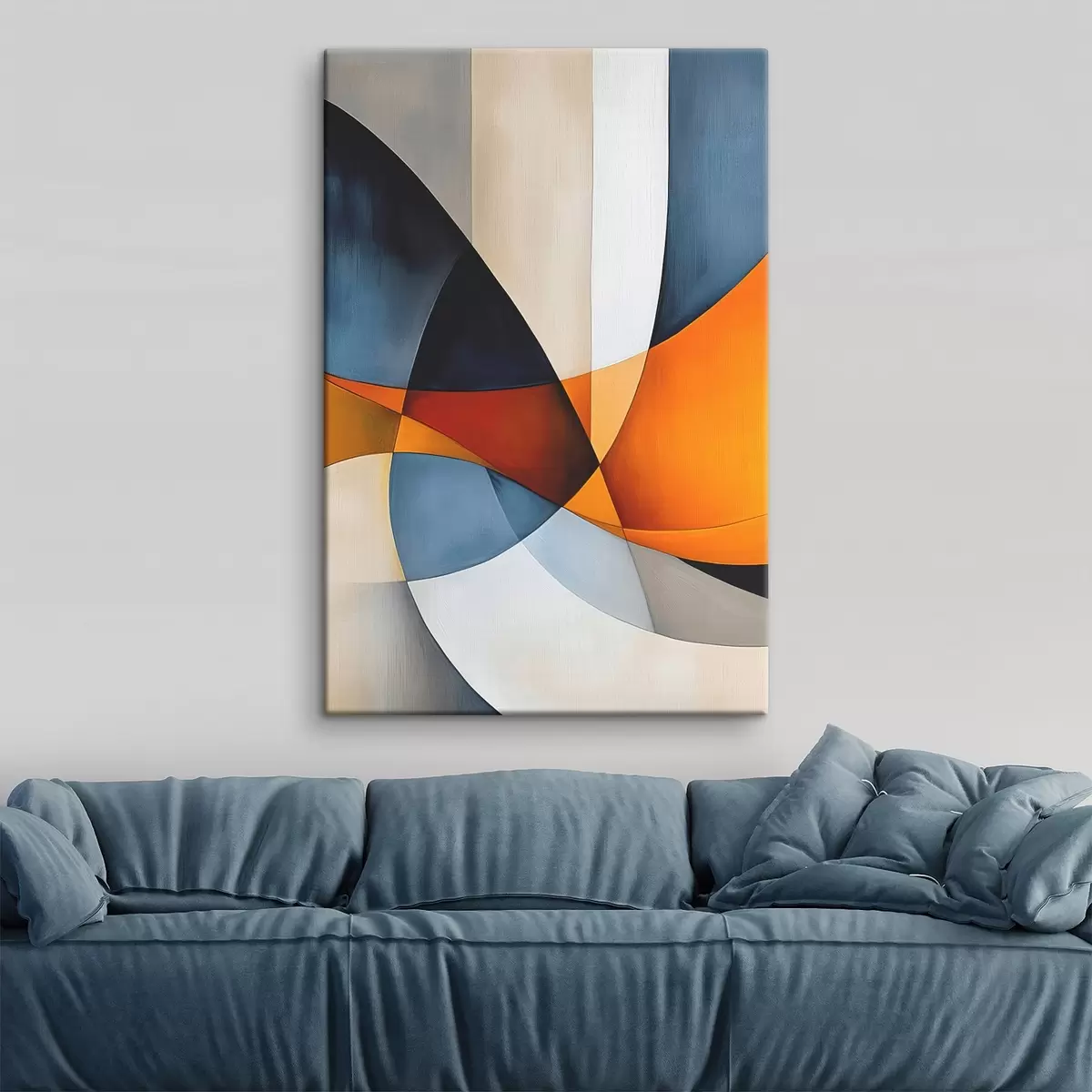 murales de pared Abstracción con formas geométricas. s45201