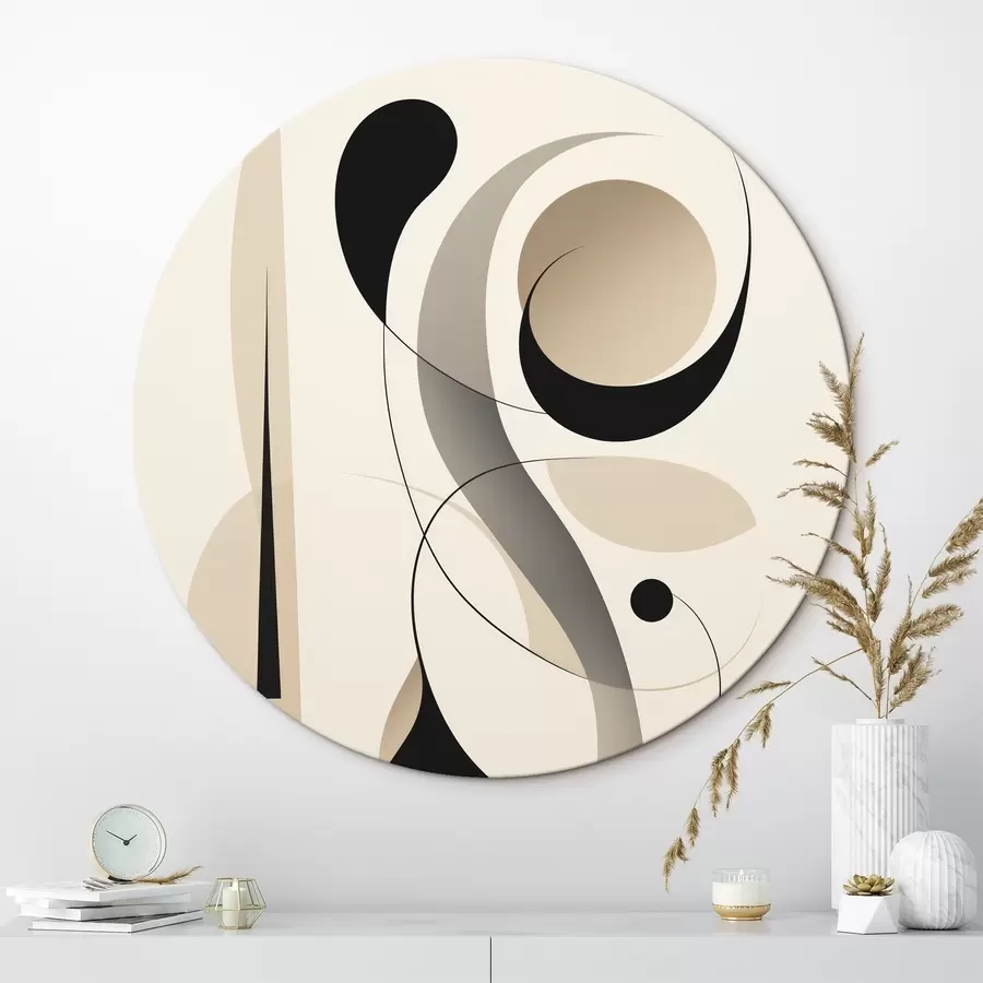 murales de pared Composición geométrica minimalista r45198