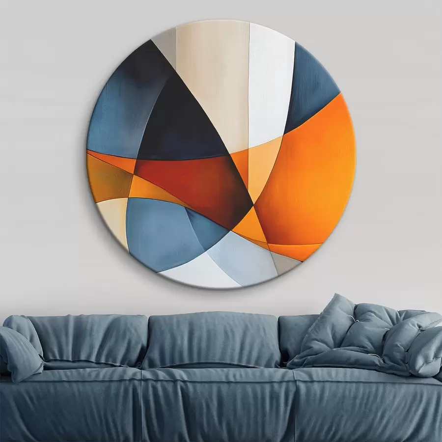 murales de pared Abstracción con formas geométricas r45201