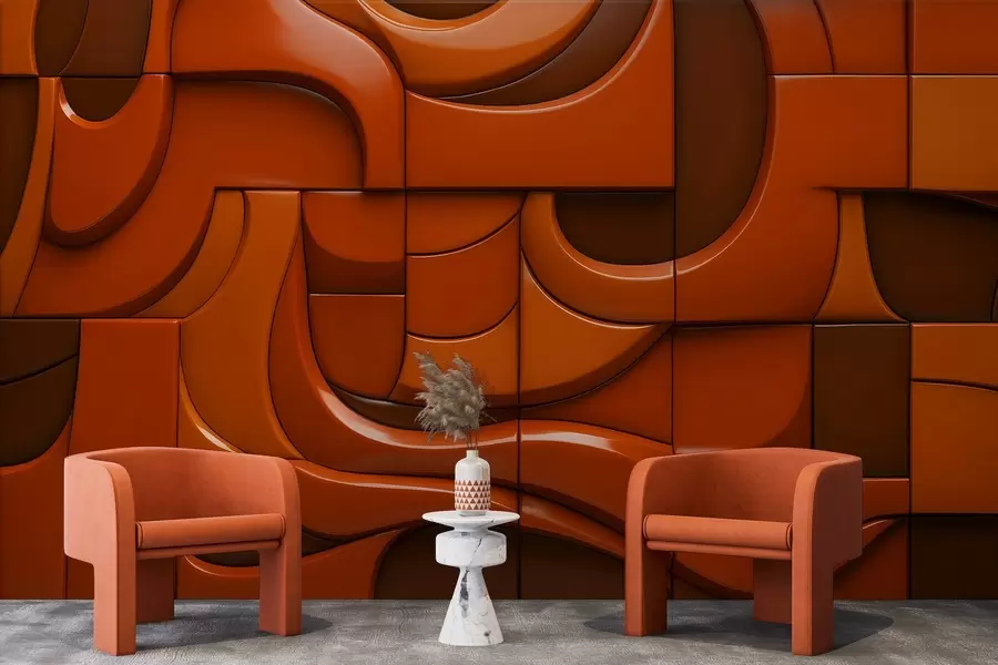 murales de pared Pared pintada en relieve w04321v1