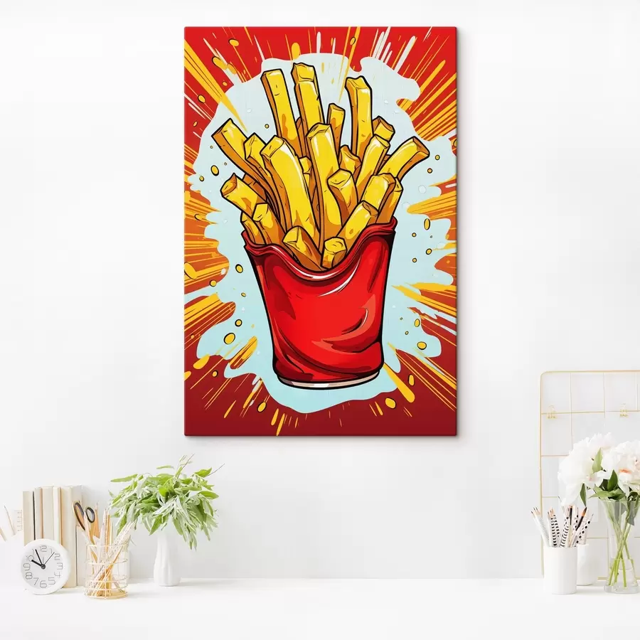 murales de pared Patatas fritas  s45276