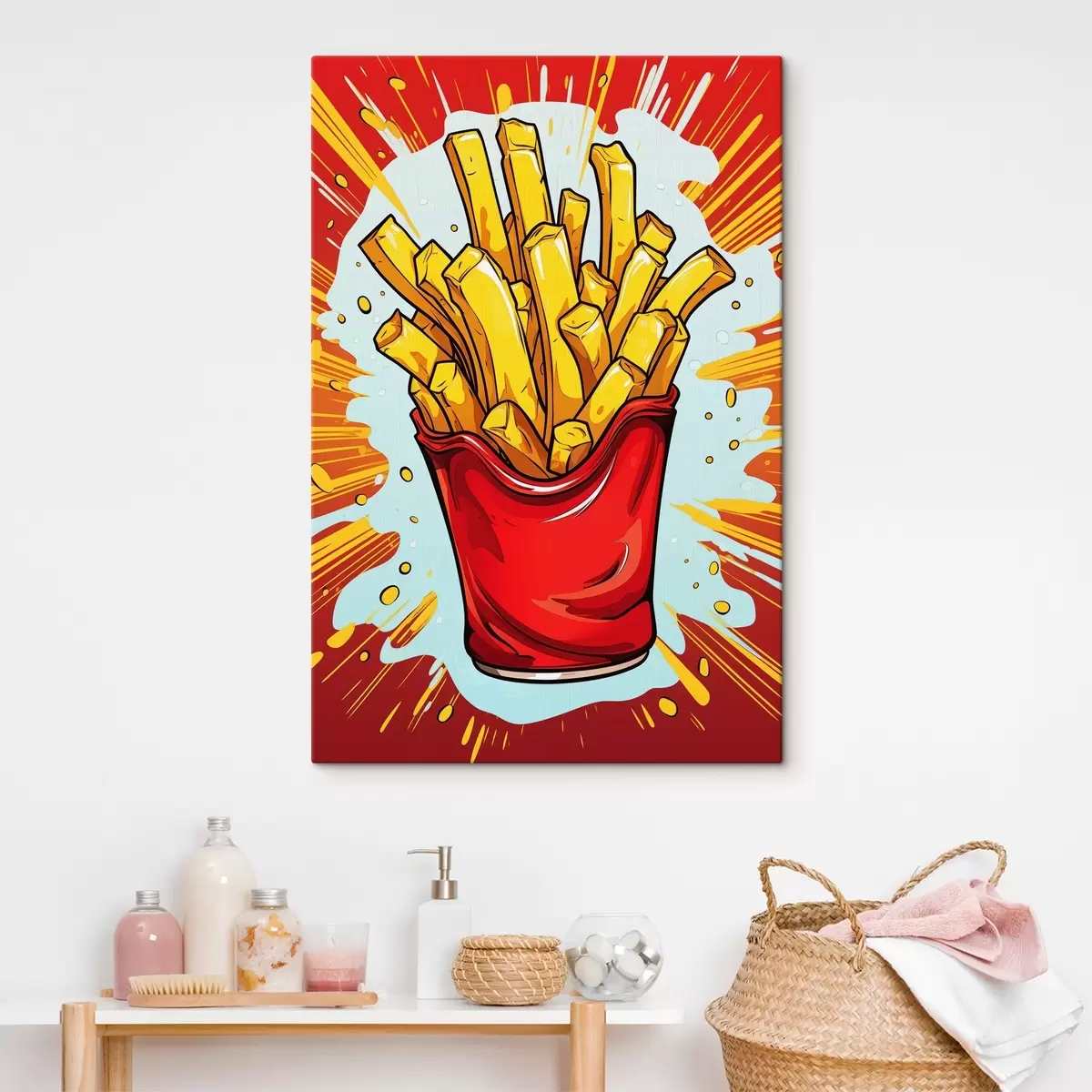 murales de pared Patatas fritas  s45276