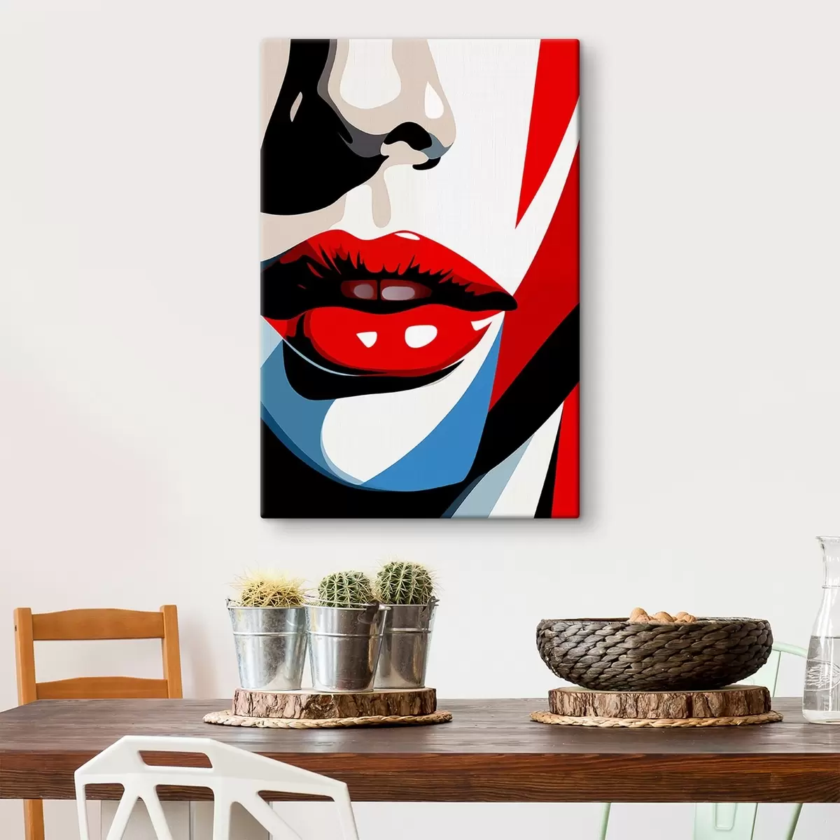 murales de pared Vestido colorido s45287