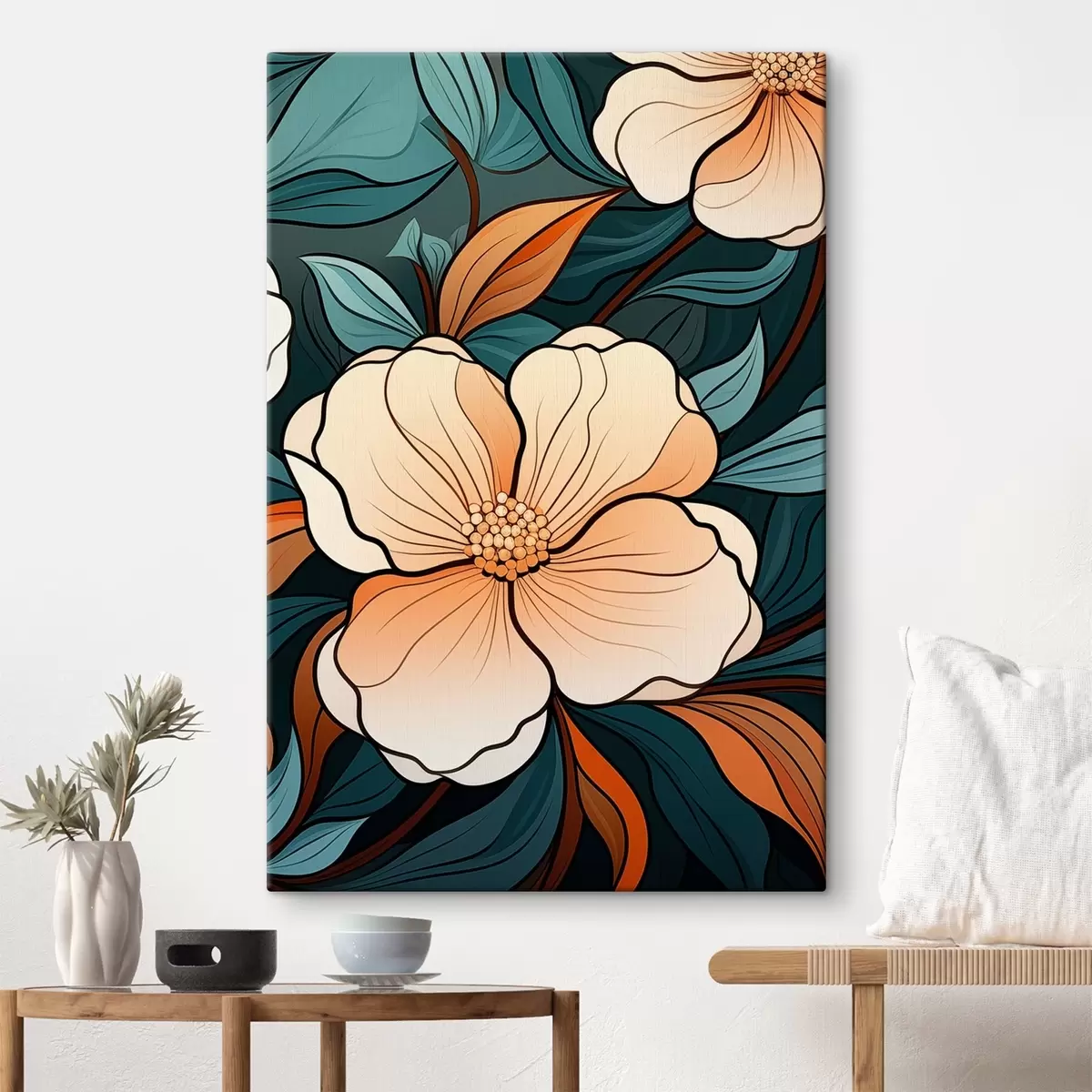 murales de pared Flores diversas s45290