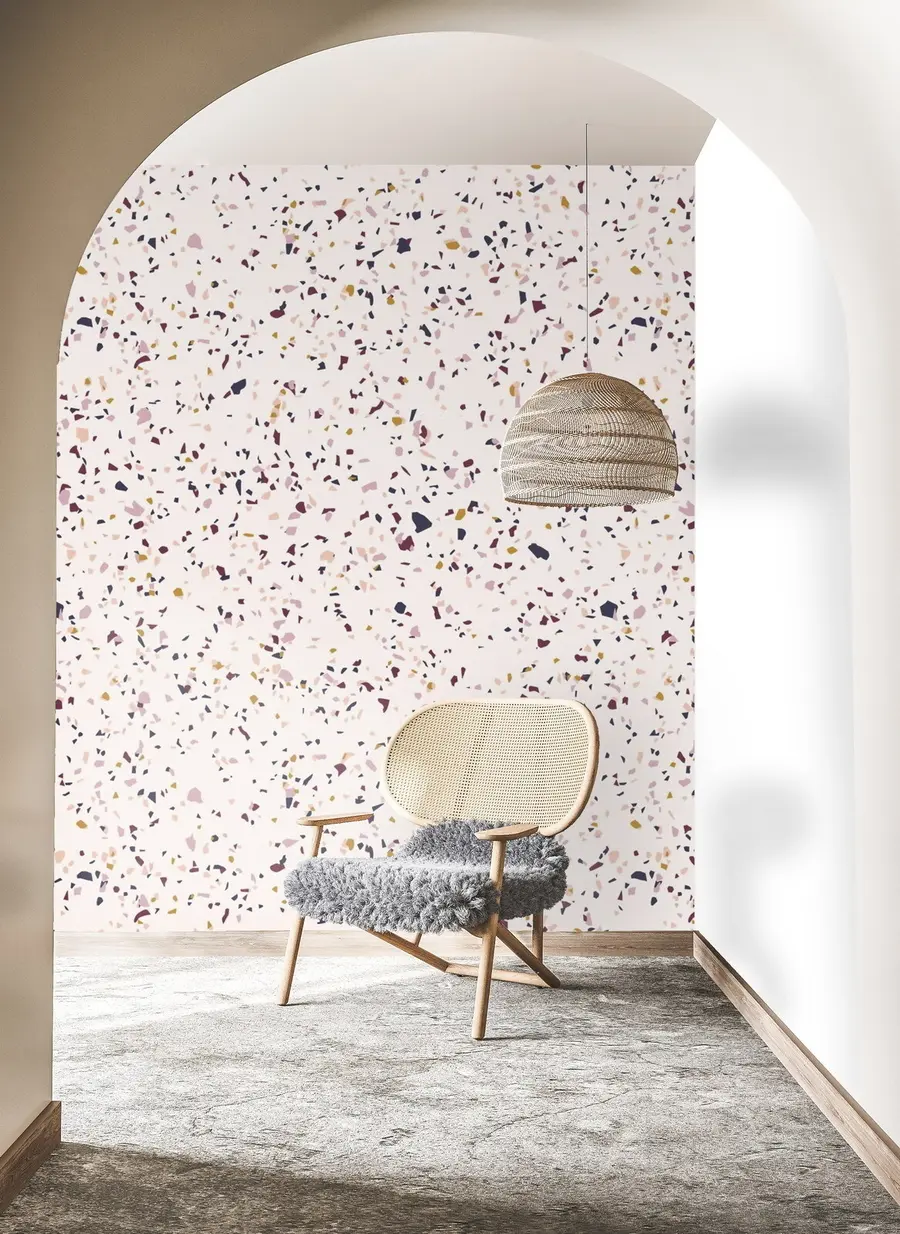 murales de pared Efecto miga de color, estilo boho u71766