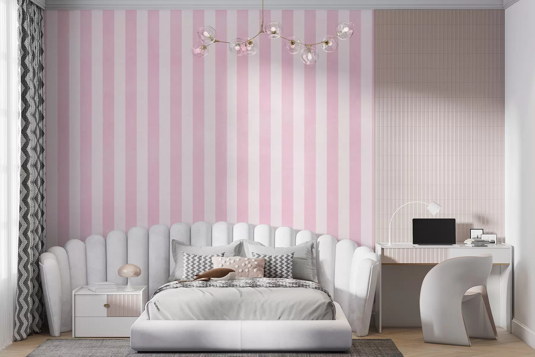 murales de pared Rayas rosas u71648