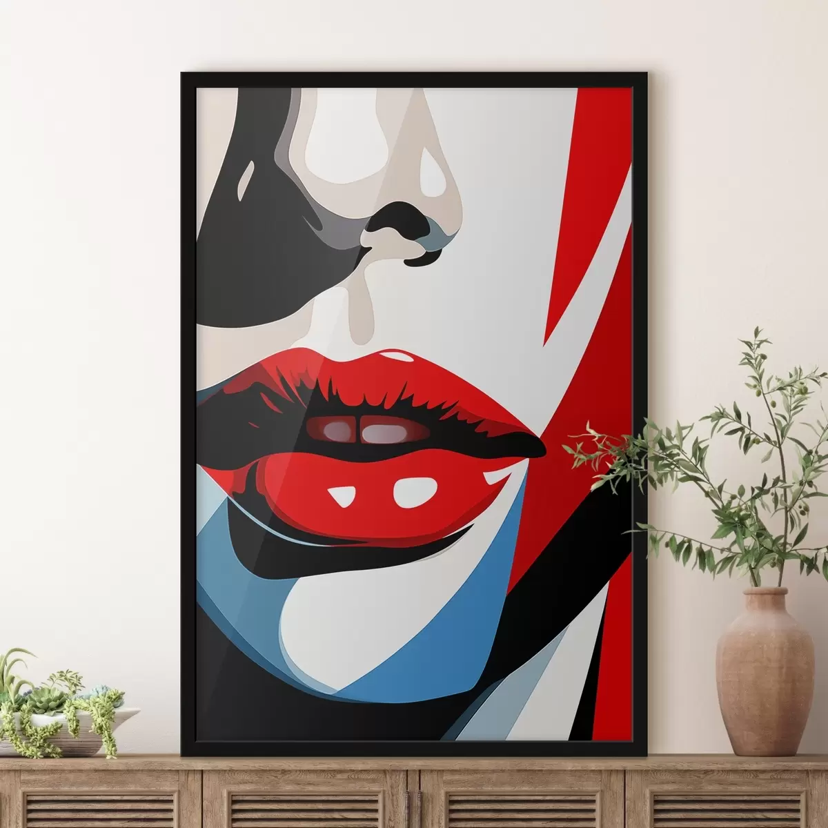 Poster Vestido colorido f45287