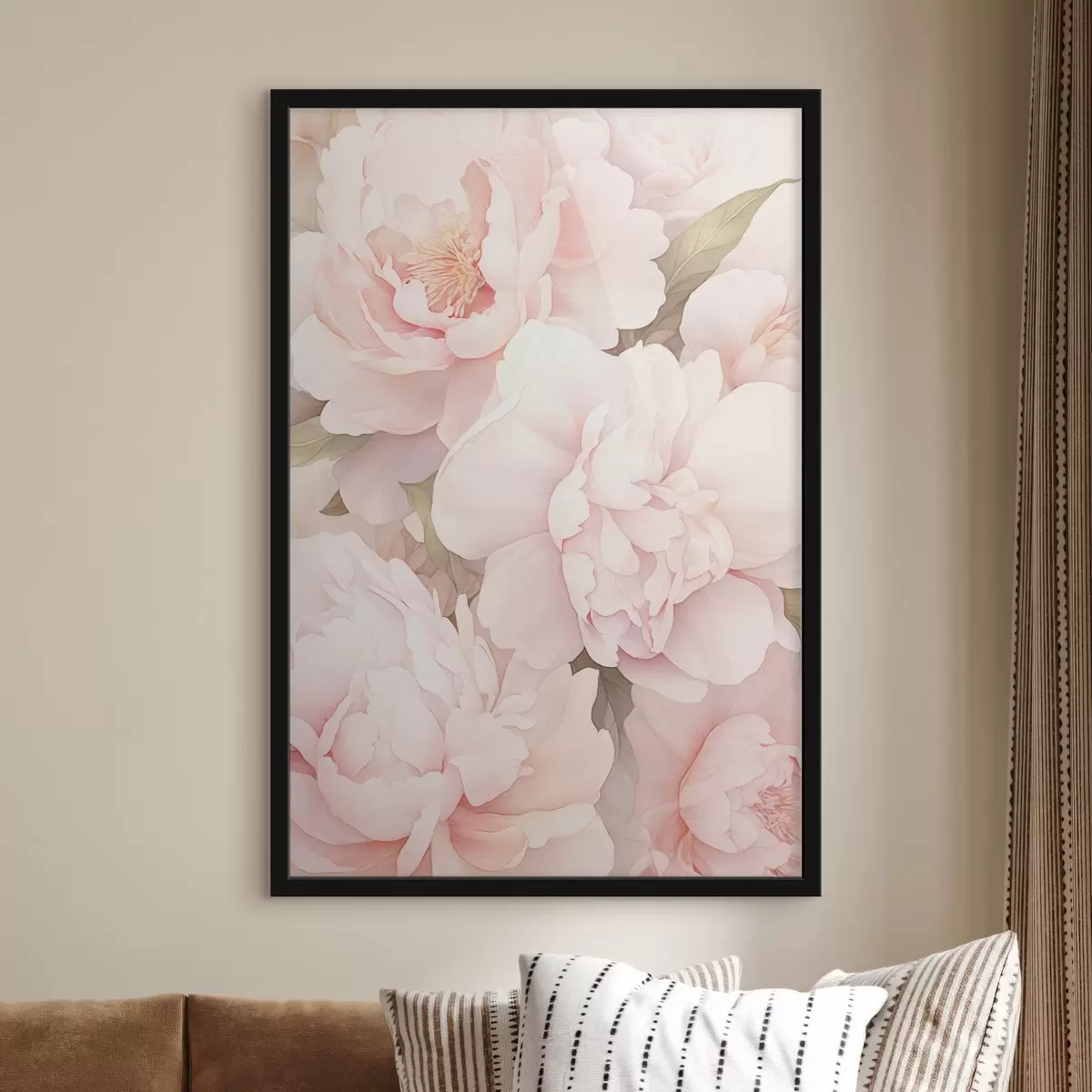 Poster Peonías de varios colores f45294