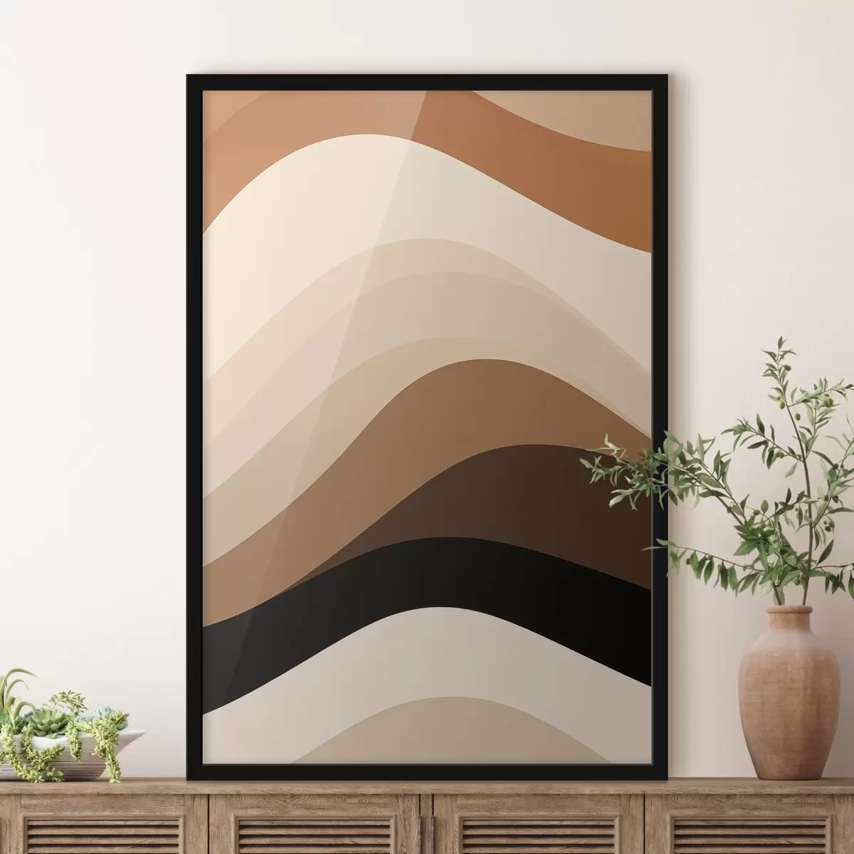 Poster Líneas abstractas f45298