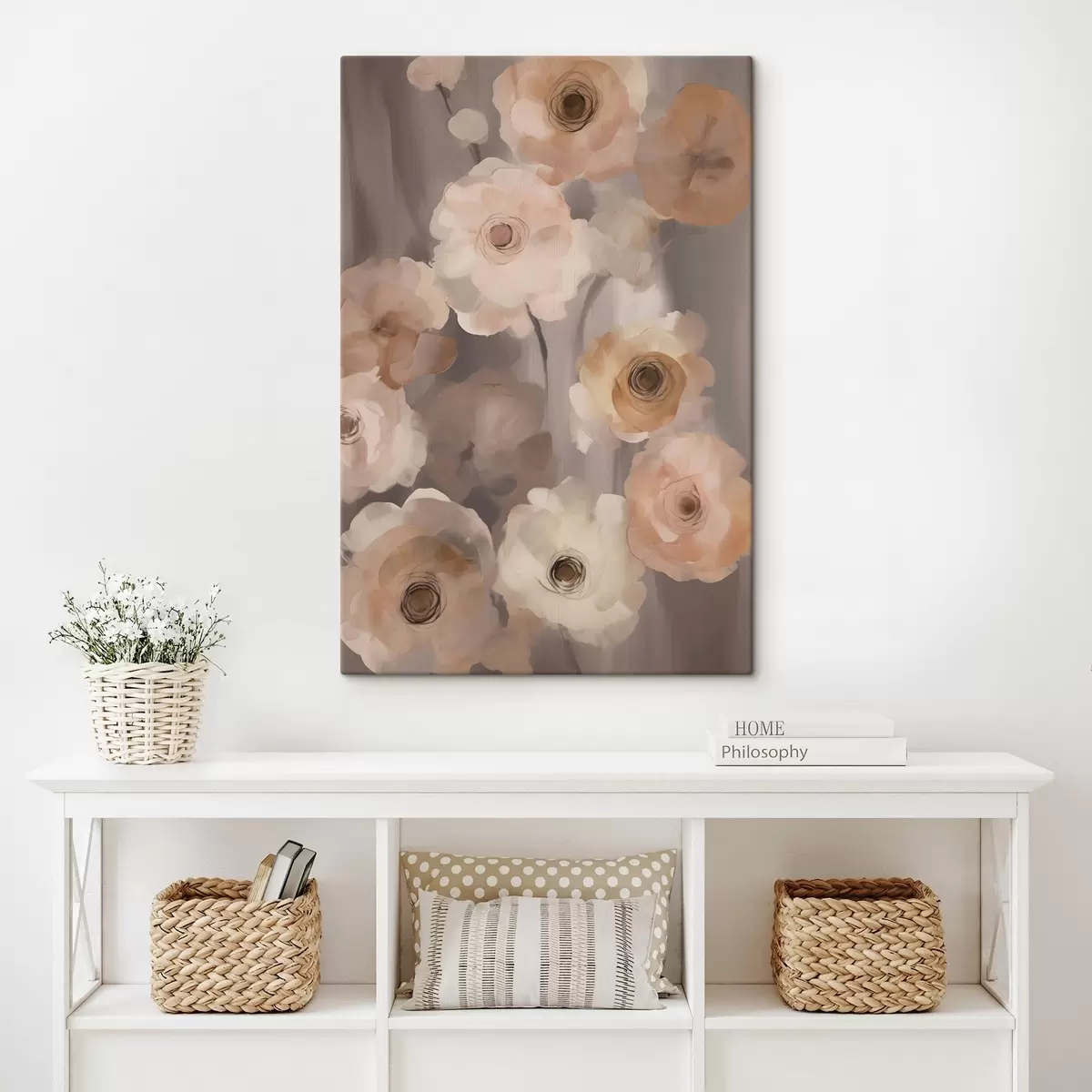 murales de pared flores abstractas s45161