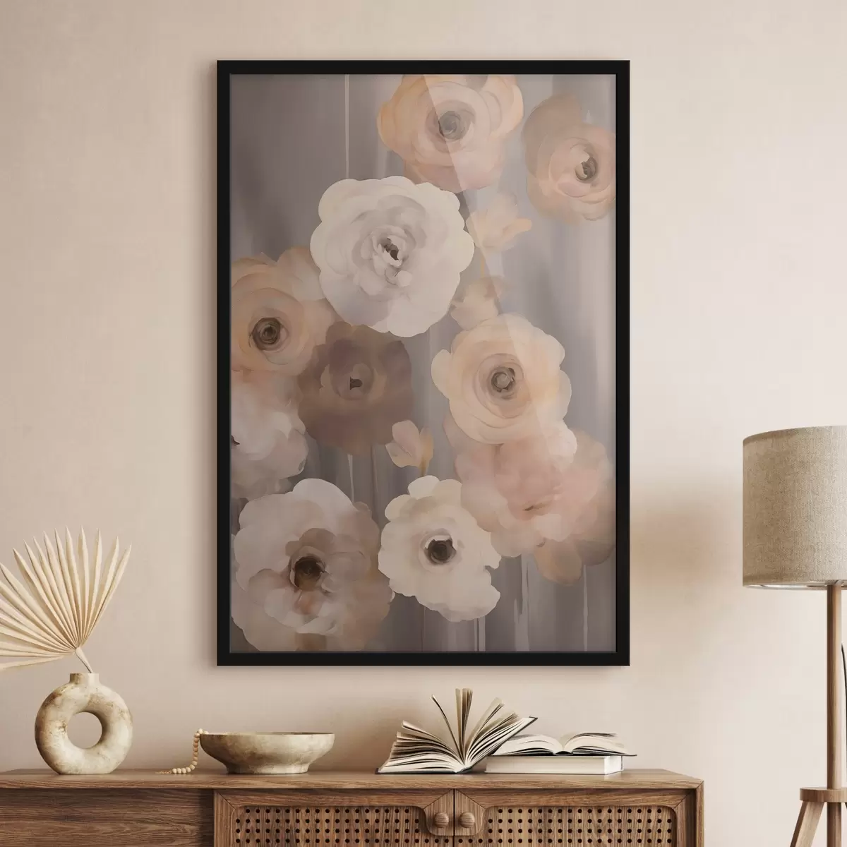 Poster flores abstractas f45160