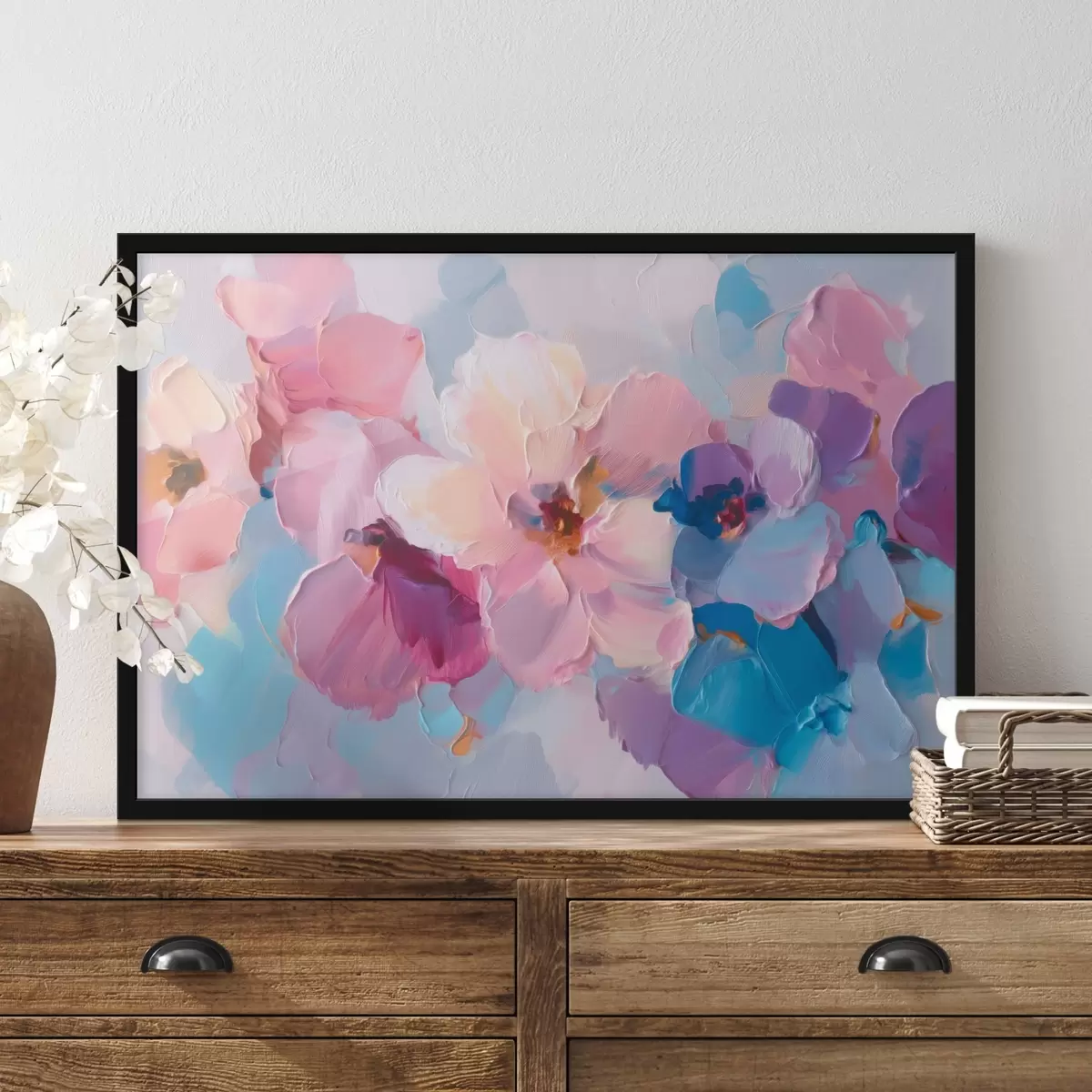 Poster flores abstractas f45232