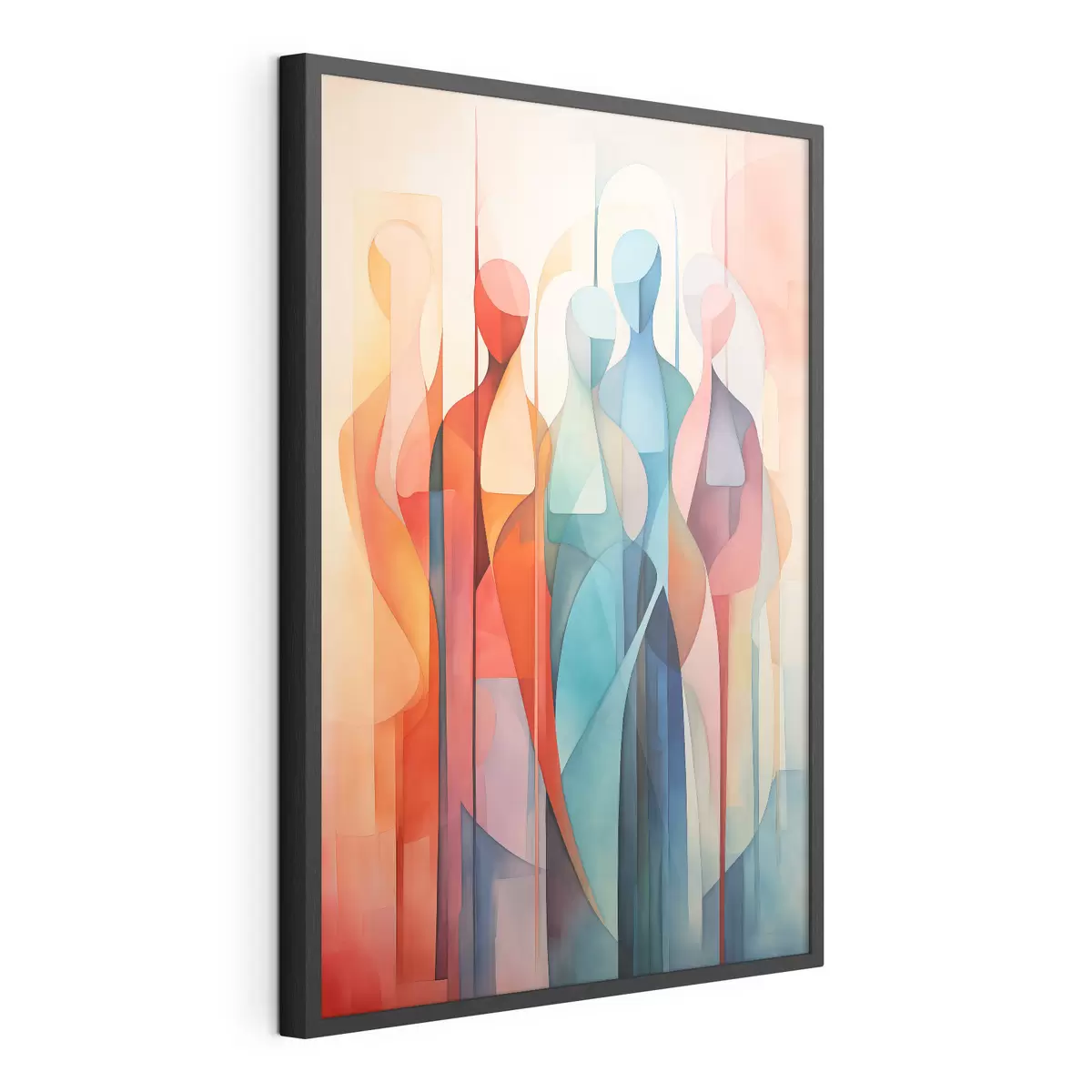 Poster siluetas abstractas f45237