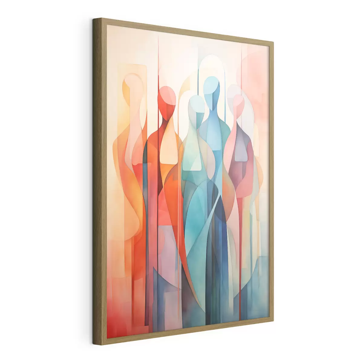 Poster siluetas abstractas f45237