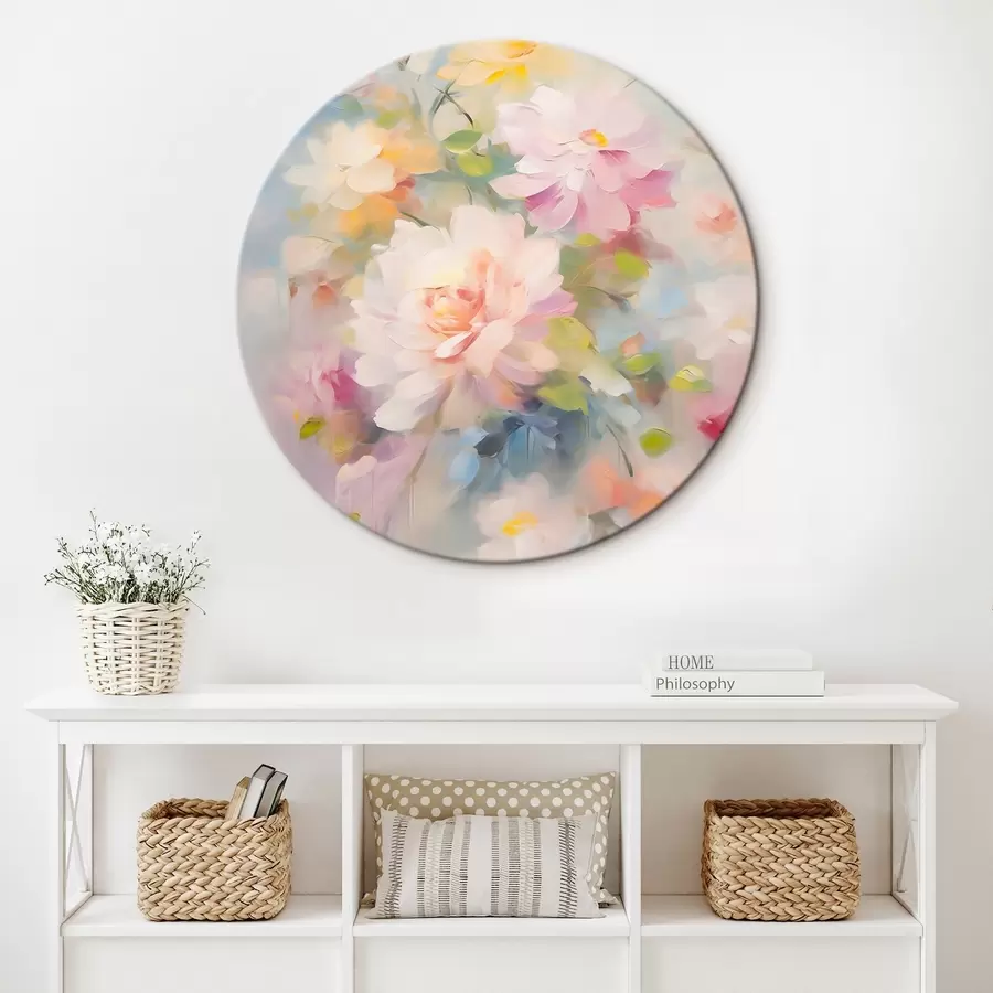 murales de pared Pintura imitación flores r45301