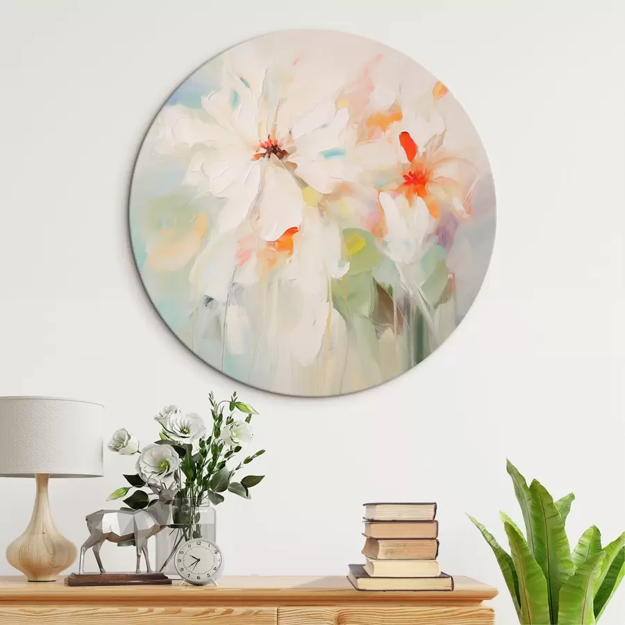 murales de pared Pintura imitación flores r45306