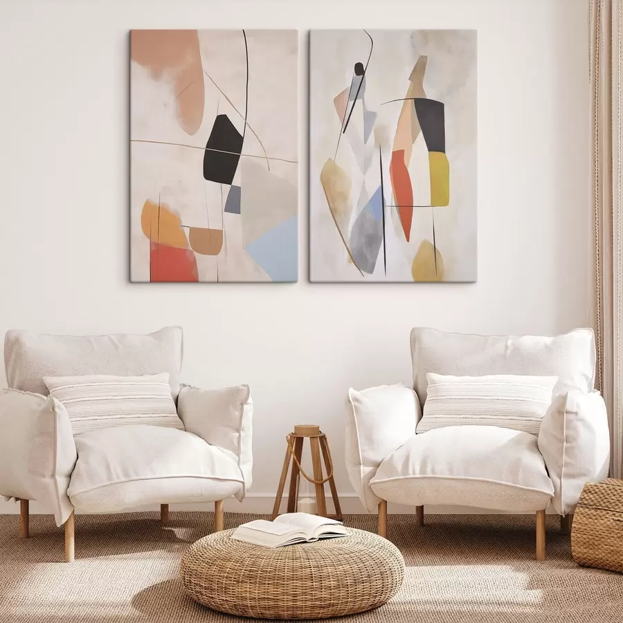 murales de pared Abstracción geométrica m00562