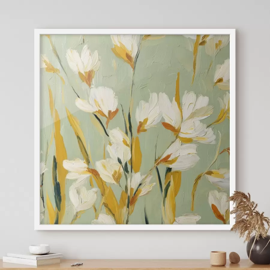 murales de pared Composición luminosa en estilo volumétrico f45264