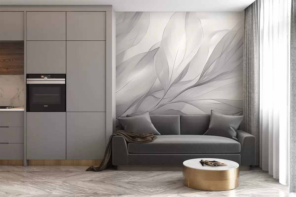 murales de pared Hojas transparentes w04376