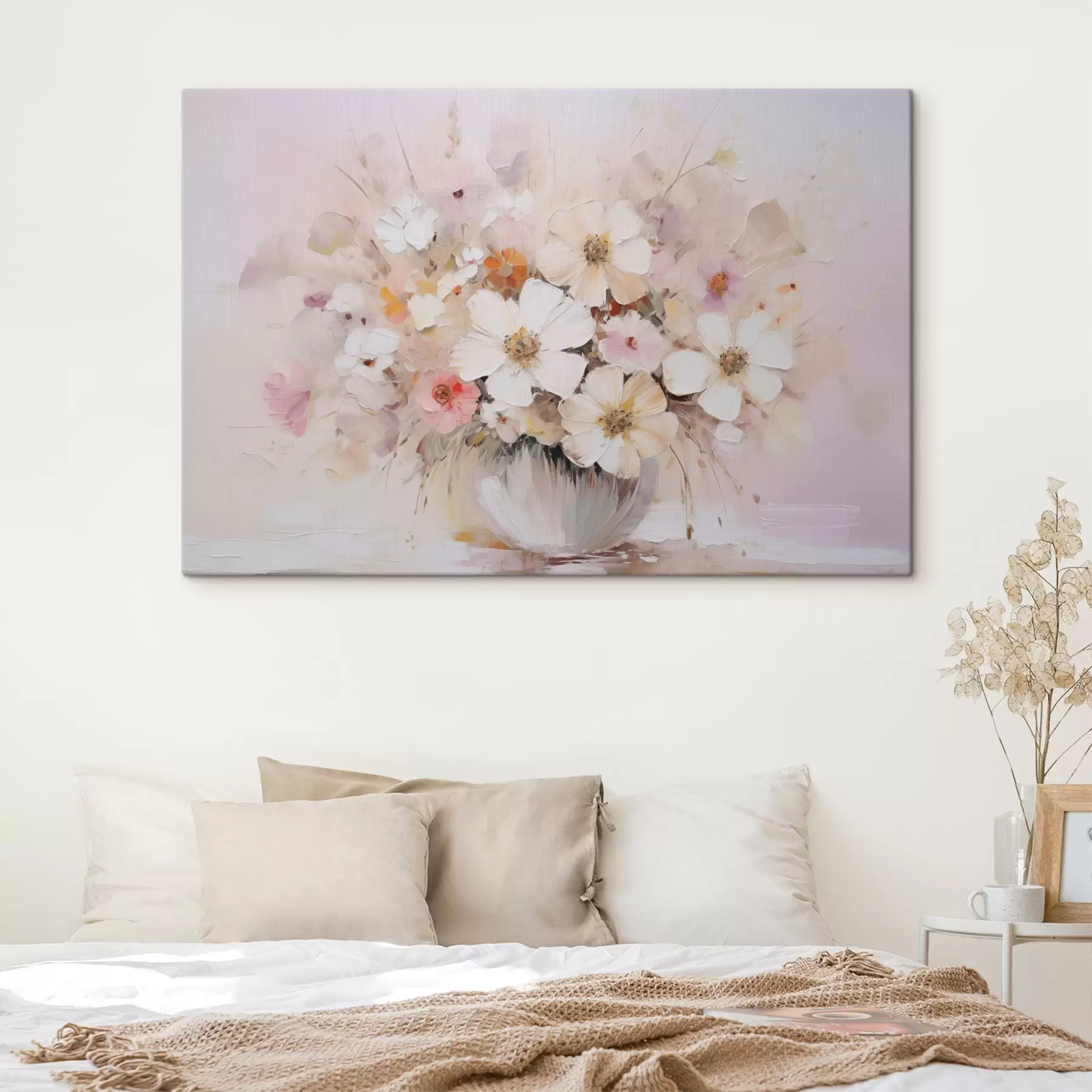 murales de pared Delicado ramo imitación de pintura s45347