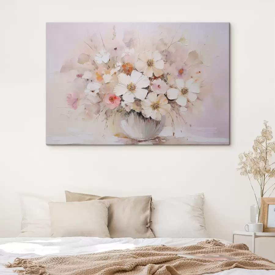 murales de pared Delicado ramo imitación de pintura s45347