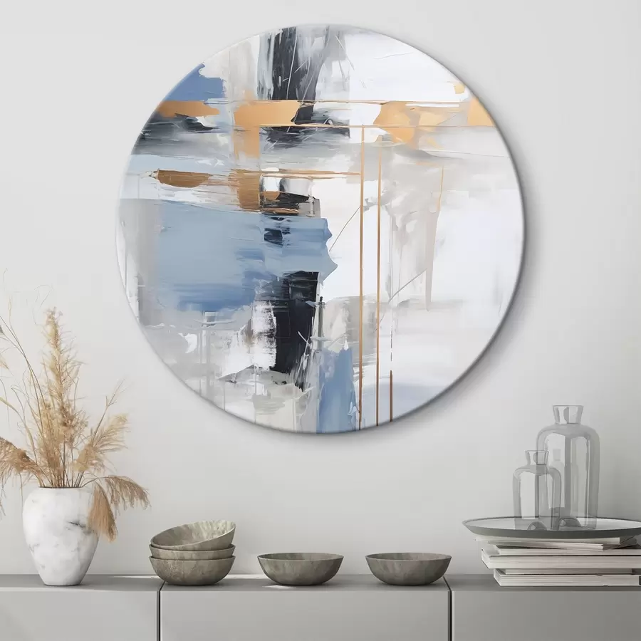 murales de pared La abstracción moderna imita a la pintura r45349