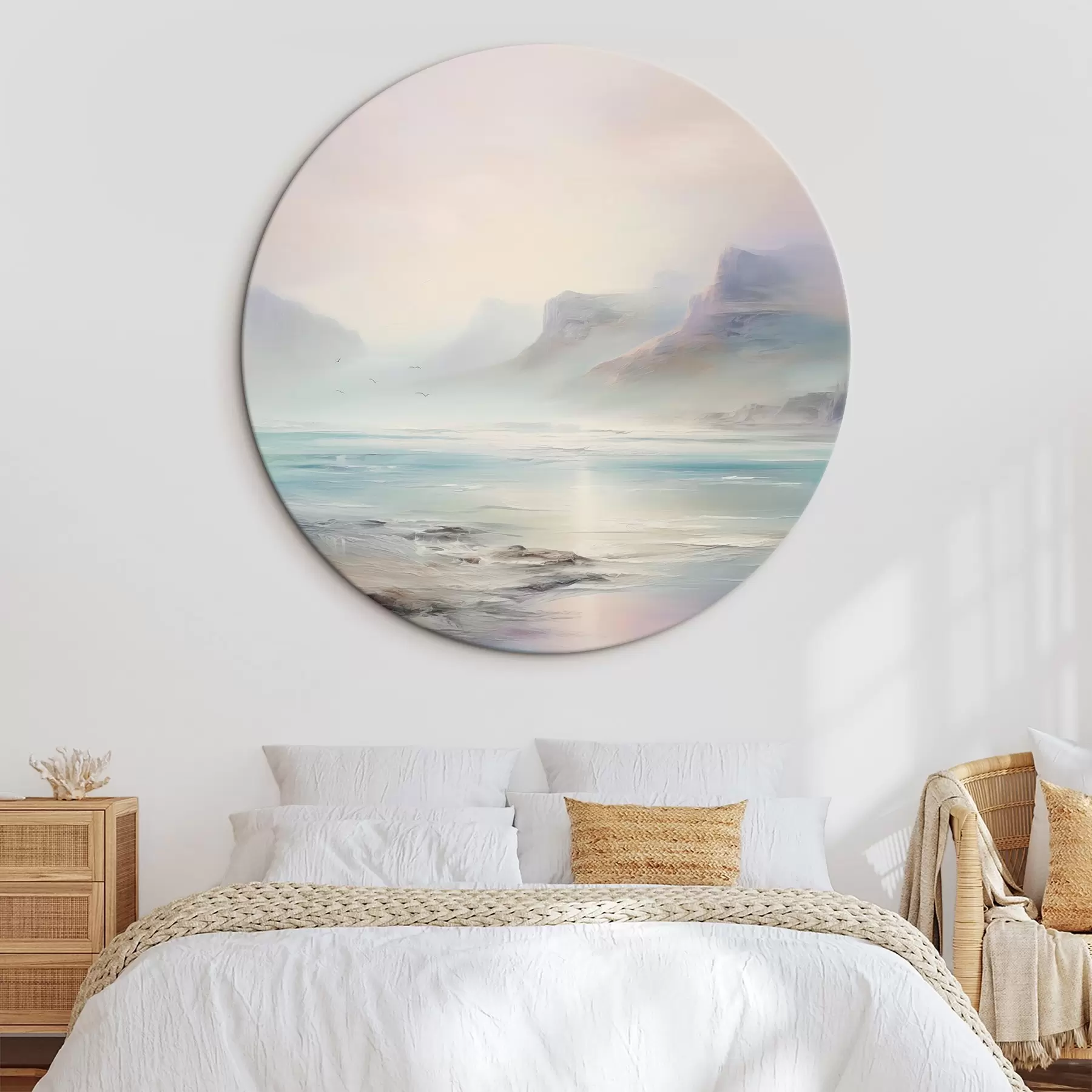 murales de pared Pintura imitación lago r45352