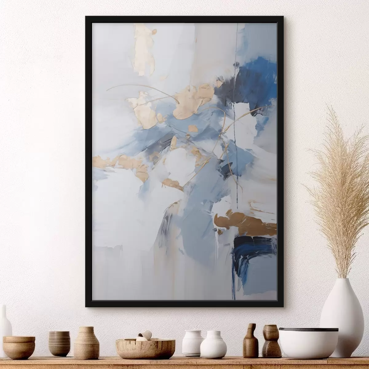 Poster Abstracción imitación de la pintura f45348