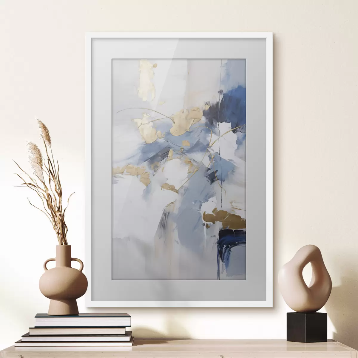 Poster Abstracción imitación de la pintura f45348