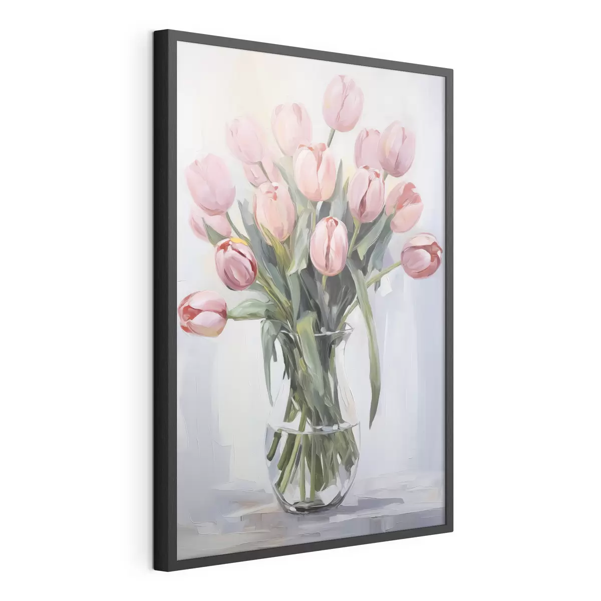 Poster Tulipanes en un jarrón f45355