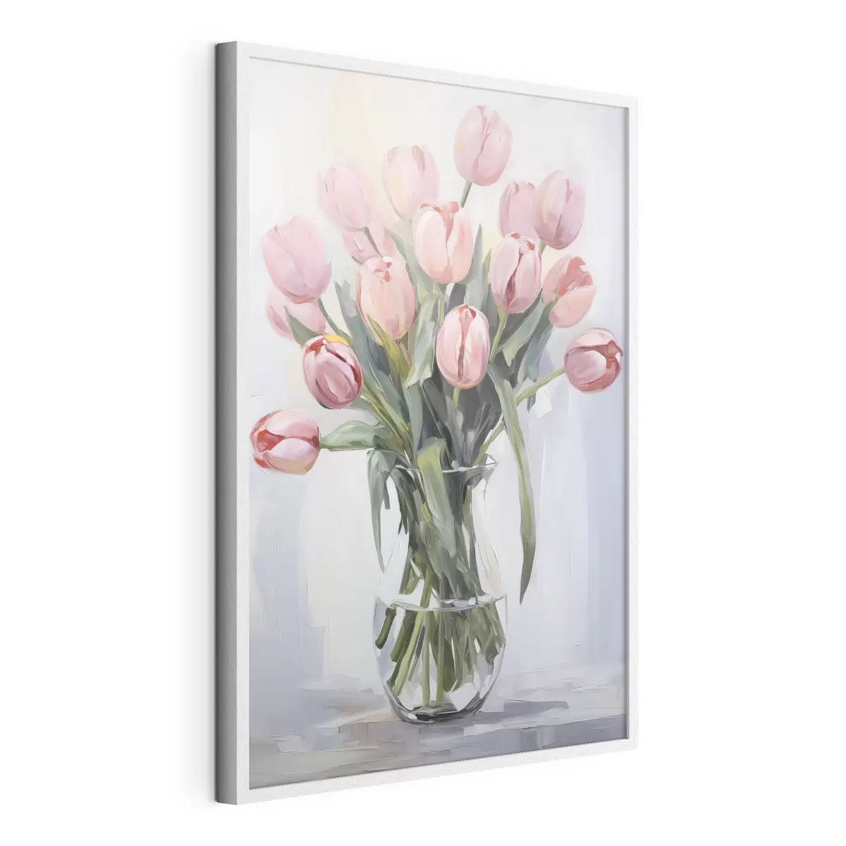 Poster Tulipanes en un jarrón f45355