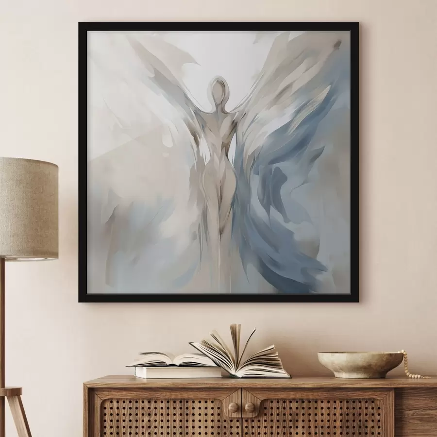 murales de pared Pintura imitación ángel f45360