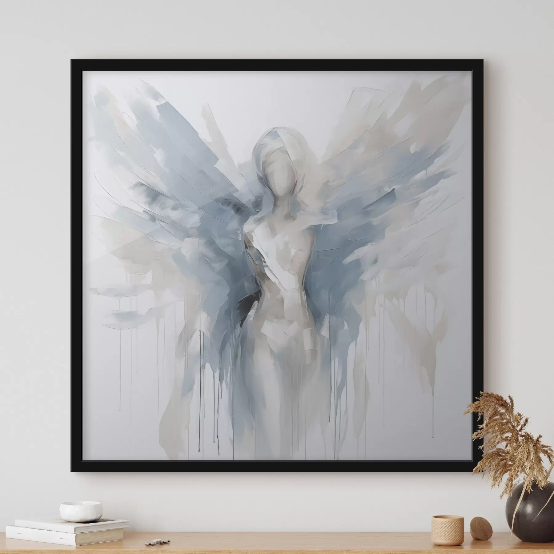 murales de pared Ángel abstracto f45361