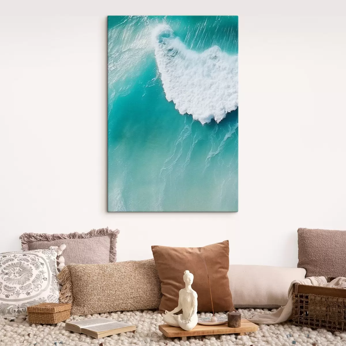 murales de pared Ola de mar s45379