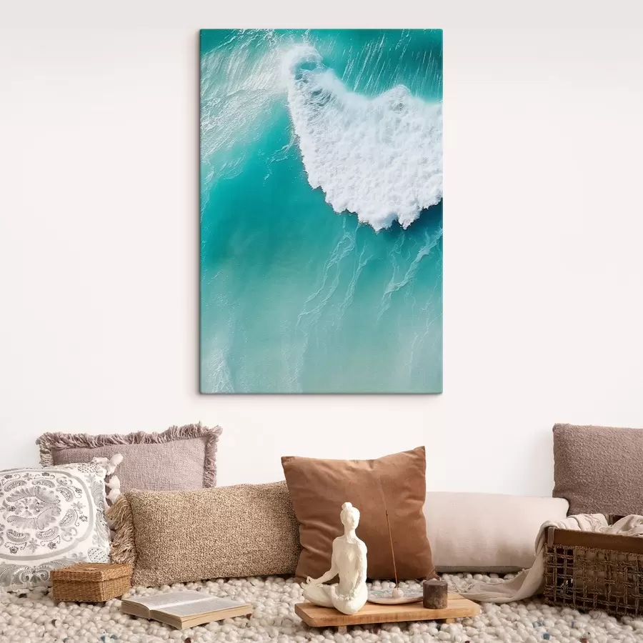 murales de pared Ola de mar s45379