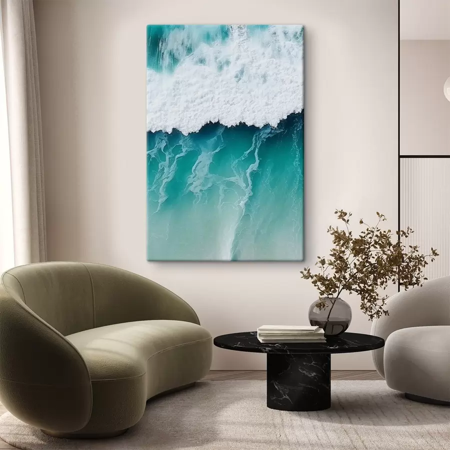 murales de pared Olas del océano s45380