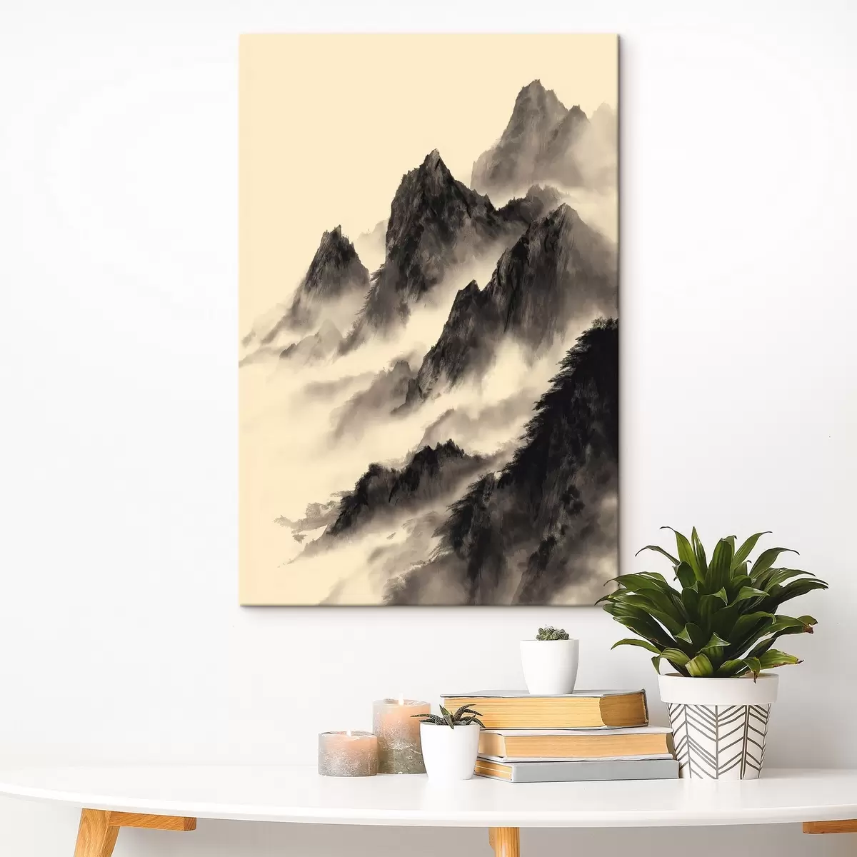 murales de pared Montañas al estilo chino s45383