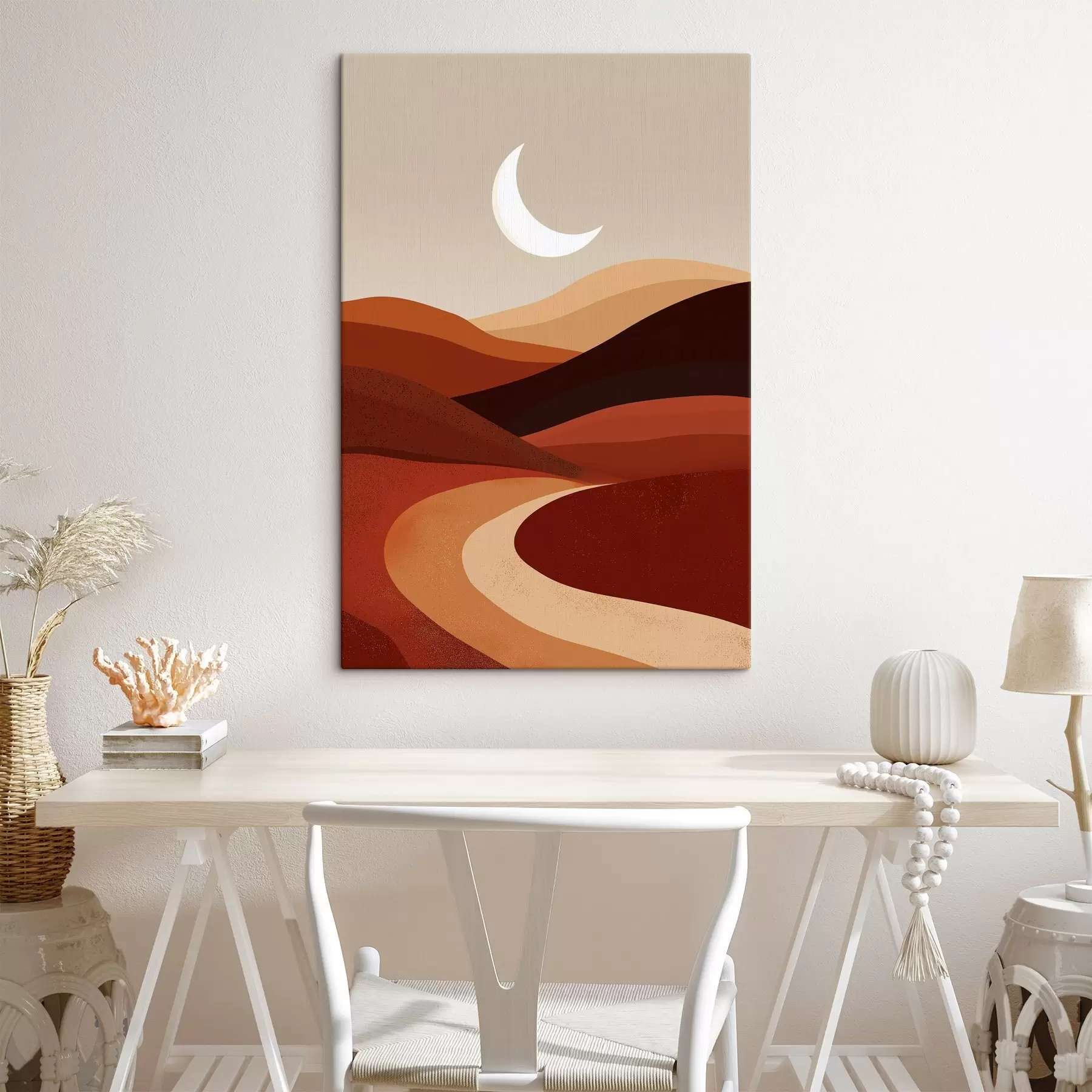 murales de pared Sol y montañas s45393